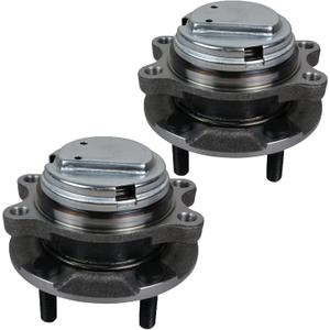 Autoround 513334 Pair Front Wheel Hub and Bearing Assembly Compatible with Nissan 370Z, Infiniti G35, Q50, G37, Q60, QX50, FX35, M35, Q70, QX70, M45, M37, EX35,Q70L, G25, M56, M35h RWD