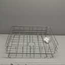 Upgrade W10139223 Dishwasher Lower Rack, 304 Stainless Steel with 6 wheels, designed for a 23-inch built-in Dishwasher