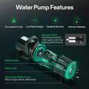 VIVOSUN 9000GPH Sub Water Pump for Pond Waterfall, Statuary, Hydroponics