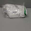 jinchan Linen Pinch Pleated Kitchen Curtains 24 Inch 4 Panels, Natural Linen Tier Curtains Back Tab Beige Farmhouse Cafe, Light Filtering Small Window Drapes for Bathroom Laundry Room Off White