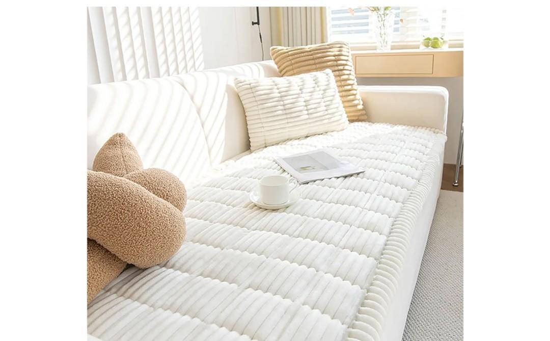 ZQFFB Pet Couch Cover Dogs Washable Non-Slip Couch Protector Pet Friendly Dog Mat for Couches and Sofas