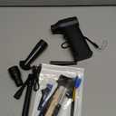 Compressed Air Duster, 130,000RPM Ultra-Powerful Cordless Electric Air Duster with 8000mAh Rechargeable Battery, 4-Gear Adjustable Air Blower for Keyboard, Computer, Car, Home Cleaning (Black)