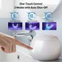 Ultrasonic Retainer Cleaner Machine 48kHz Denture and Aligner Cleaning Pod for Mouth Guards Night Guards Dental Trays Braces Toothbrushes Jewelry with 200ML Capacity, Low noise (Green)