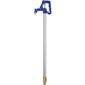 4.25FT Frost-Free Yard Hydrant,3/4in Pipe Connection, 24in Burial