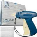 UT-H01 Professional Tagging Gun Kit — Industrial Grade Metal Needle, Price Tag Attacher for Clothing, Retail Store, Warehouse, Consignment — 500 Barbs Fasteners Included