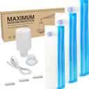 30pcs Vacuum Sealer Kit, Durable/Airtight Food & 3D Printer Filament Storage, with 60KPA Auto Pump & Clips for Cooking/Freezing/Travel/Filament Dry, Compression Storage