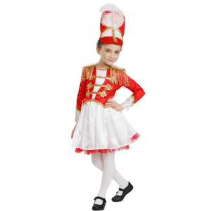 Dress Up America Drum Majorette Costume for Girls - Marching Band Uniform for Kids, Size 4-6
