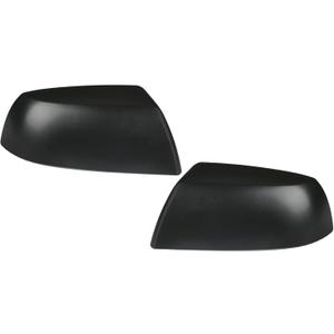 Osompar Textured Black Outer Rear View Mirror Cover Cap Front Driver Passeger Side for Toyota Tundra 2007-2021 Toyota Sequoia Replaces 87945-0C020 87915-0C040