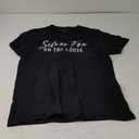 Gray Hair Grey Silver Fox On the Loose T-Shirt, Black, M