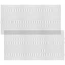 2PCS Steel Expanded Metal Sheet Flattened 48 x 24 Inches, 11 Gauge Thick Cold Rolled Steel Mesh Sheet for BBQ Grill, Perforated Sheets Metal Grate Screen for Smoker and DIY Projects Indoor Outdoor