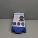 Baker's Friend 4 in 1 Mini Waffle Maker with Removable Plates, Set Includes Mini Pancake, Donut, Heart Shape Waffle Makers, Compact Size, Recipe Included, Blue