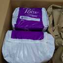 Poise Incontinence Pads & Postpartum Incontinence Pads, 5 Drop Maximum Absorbency, Long Length, 120 Count (2 Packs of 60)