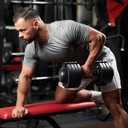 ALTLER 52LBS Single/Pair Adjustable Dumbbells Set Premium Rubber Coated Dumbbell Set with Secure Locking Mechanism for Safe & Training