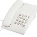 Uvital Corded Phone for Landline, Landline Telephone for Home, Telephone Landline Phones, One Key Redial, Flash, Mute, Pause, Easy to Use, Desktop Phone for Home or Office, White
