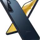 TORRAS Shockproof Galaxy S22 Plus Case, Military Grade Drop Tested, Translucent Matte, Slim Protective, 5G Guardian, Black