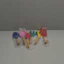 6 Piece Kids Beach Tools,Children Beach Sand Toys, Made of Metal with Sturdy Wooden Handle,Safe Beach Gardening Set,Spoon, Fork, Trowel, Rake & Shovel for Kids