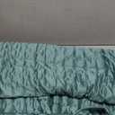 YnM Cooling Weighted Blanket for Adults, 15lbs Heavy Bed Throw for One Person of 140lbs, Perfect for Hot Sleepers or Warm Climates with Rayon/Glass Beads(60x80 Inches,Twin/Full Bed, Sea Grass)