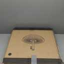 22L Water Filled Patio Umbrella Base Heavy Duty HDPE Outdoor Umbrella Stand with Dual Locking Knobs, Weather Resistant Holder for 6-10FT Umbrellas, Black