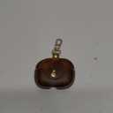 Compatible with AirPod Pro 3(2025) Case Leather,Leather Protective Airpod Pro 1st/2nd/3rd Case Cover Shockproof with Loss Prevention Clip for AirPods Pro Wireless Charging Case for airpods (Coffee)