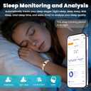 Smart Bracelet for Women Men, Fitness Trackers Bracelet, Sleep Tracker Health Bracelets,Smart Band Activity Watchs with 24/7 Heart Rate Monitor,HRV,Calorie Pedometer Steps Counter,Stress,Blood Oxygen