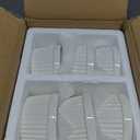 MALACASA Ramekins 8 oz Oven Safe, Porcelain Creme Brulee Ramekins Pudding Custard Cups Ceramic Souffle Dishes Ramakan Ramiken Ramicans Baking Bowls Set of 6, White, Series RAMEKIN-DISH