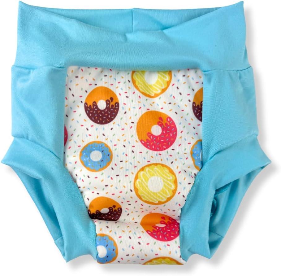 Reusable Organic Cloth Training Pants Heavy Overnight Absorbency Waterproof (18-24 Month, Sprinkles)