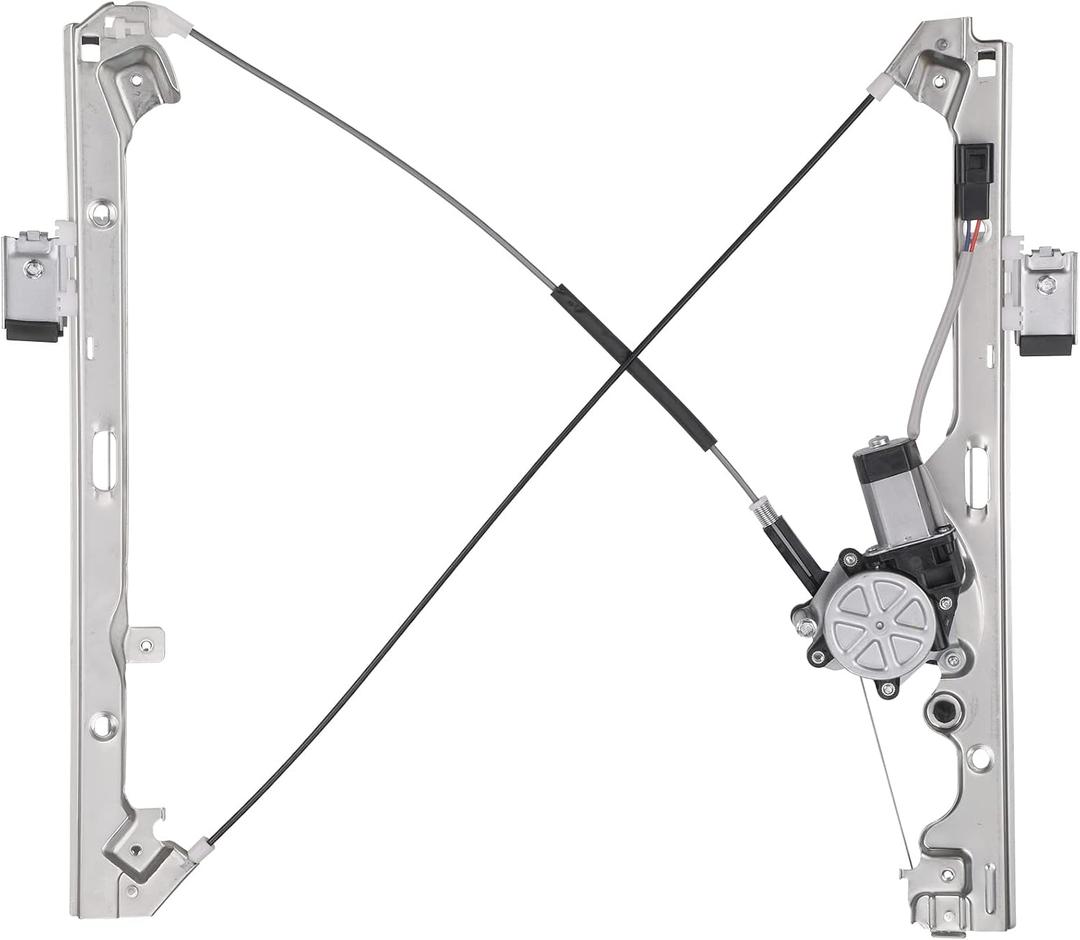 Obaee Front Passenger Side Power Window Regulator & Motor Assembly 741-645 Compatible with Chevrolet/Chevy Silverado Tahoe Suburban/GMC Yukon XL Sierra Escalade Pickup Truck SUV 2000-2006