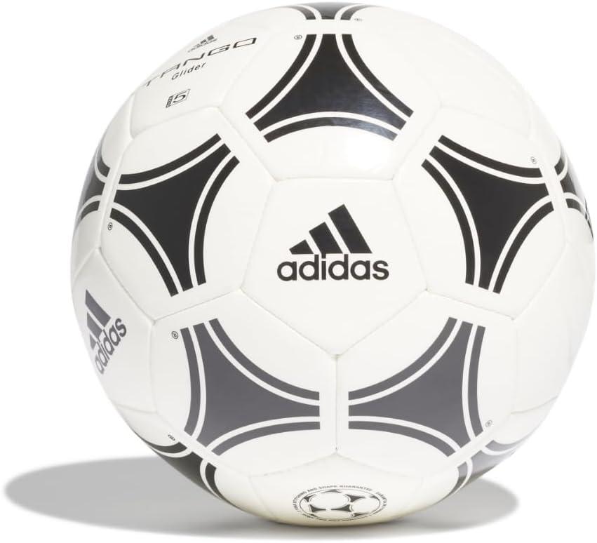 adidas Unisex-Adult Tango Glider Soccer Ball (3, White/Black)