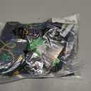 2 x Tipsy Elves Mardi Gras Leggings - Comfortable Non See-Through Mid and High Waisted Stretch Leggings (Black, M)