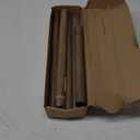 Closet Rods for Hanging Clothes, 17 to 84 Inches Stepless Adjustable Metal Closet Rod, 1.3 Inches Heavy Duty Clothes Hanging Rod for Closet Wardrobes Laundry RV(Wood Grain)