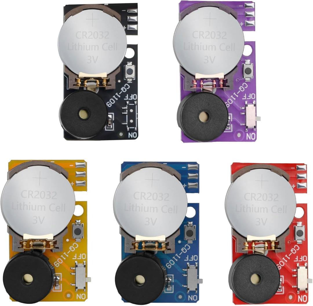 Mixed 3 Pack Hidden Annoying Beep Office Prank Devices,Small Prank Chirp Noise Maker Including Different Sounds, Cricket,Beep and More,Point Guard Prank for April Fools Day Gag,Randomly