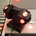 Moving Head DJ Light with Rotating Beam - Stage Light, Sound Activated, DMX512, Perfect for DJ, KTV, Disco, Party, Wedding, Festival