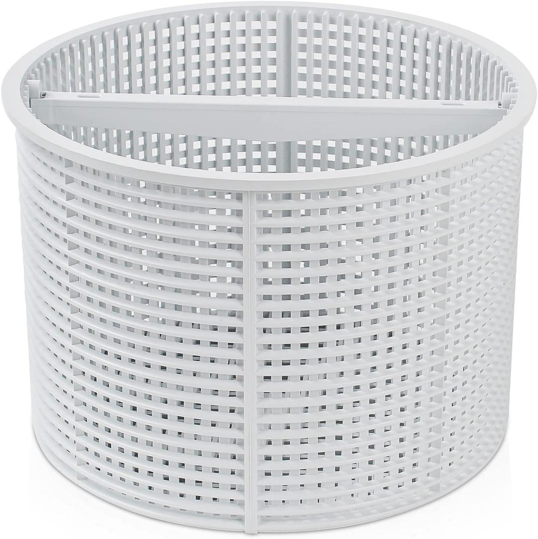ChangTa Pool Skimmer Basket Replacement, for Hayward SPX1082CA & Aladdin B-152 Skimmer Models SP1082 SP1083 SP1084 1085 1086 SP1075 1075T 1076 1077 Skimmers Basket (white)