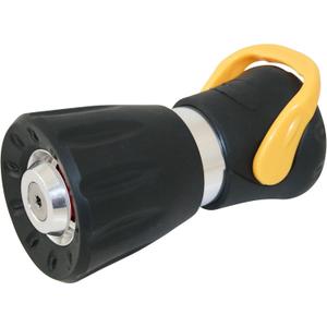 Carrand 90051 Heavy Duty Fire Hose Nozzle with On/Off Switch (Colors May Vary) , Black