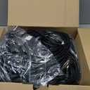 Svater Outdoor String Lights 150FT, E26 Socket, 48pcs S14 Shatterpoof Bulbs, 1 Watt Dimmable 2700K Warm White, IP65 Waterproof Commercial Grade Patio Lights3 Pack X 50FT