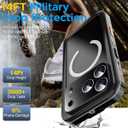 AICase for iPhone 17 Pro Max Case Waterproof Clear with MagSafe Water Proof/Snowproof/Dustproof/Shockproof,IP68 Certified Real 360 Full Body Protection Fully Sealed Underwater for iPhone 17 Pro Max