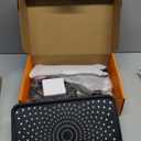 Hibbent All Metal High Pressure Rainfall 10'' Shower Head, CUPC Certified Handheld Showerhead Combo, 12'' Adjustable Shower Extension Arm, 10-Spray, 71'' Hose, Adhesive Shower Head Holder, Matte Black