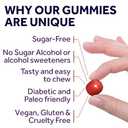 Magnesium Citrate Gummies - Sugar-Free, Vegan and Non-GMO for Better Sleep and Relaxation - No Sugar Alcohol - Magnesium Supplement for Adults, Teens and Kids - Cherry - 240 Chews (240 Count (Pack of 1))