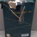 100% Egyptian Cotton Sheet Set 4 Piece, Luxury 1000 Thread Count Queen Sheets, Breathable & Cooling Sheets, 16" Deep Pocket, Machine Washable, Hotel Style Home Bedding(King,White)