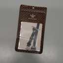 Wearlizer Slim Rivet Leather Compatible with Apple Watch Bands 41/40/38/44/45/46/49/42mm Women Men Dressy Thin Strap Wristbands Bracelet for iWatch Series 11 10 9 8 7 6 5 4 3 SE/Ultra 3 2 1 (Black)