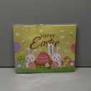 Aviski 2 PACK Easter Gift Bags, 13 x 10.2 x 4.9 in, with Greeting Cards and Tissue Paper, Winter Holiday Paper Bags for Party Favor, Gift Wrapping