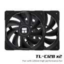 Thermalrlght Peerless Assassin 120 Black CPU Air Cooler, 6 Heat Pipes,Dual 120mm TL-C12B PWM Fan, Aluminium Heatsink Cover, AGHP 4.0 Technology, for AMD AM4 AM5/Intel LGA 1700/115X/1851/1200/2066/2011