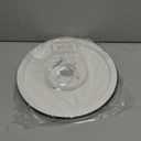 LED Flush Mount Ceiling Light Fixture, 12Inch 24W Led Ceiling Light 5000K 2300LM Ultra Thin Flat Surface Panel Light Low Profile Ceiling Light for Bedroom Kitchen Bathroom Garage Living Room (Black)