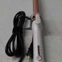 Curling Iron 1-Inch Ceramic BLUSHMARKS LED Temperature Lights Heat-Resistant Stand Cool Tip 360 Swivel Cord