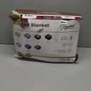 Homemate Electric Heated Blanket Queen Size - 84"x90" Heating Blanket Queen Size Dual Control 1/2/4/6/8 Hours Auto-Off 10 Heat Level Over-Heat Protection Luxury Faux Fur Sherpa ETL Certification