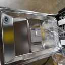 Honeywell 18-Inch Dishwasher with 8 Place Settings, 6 Washing Programs, Stainless Steel Tub, UL & Energy Star Certified, Stainless Finish