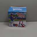 3-in-1 Kids T-Ball Set for Toddlers 3-5 with Fixed Tee Ball Stand, Baseball Launcher, Toss and Catch Ball Game - Outdoor Sports Toy Gift for Boys and Girls