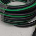 Hybrid Garden Hose 5/8 IN. x 25 FT, Heavy Duty, Lightweight, Flexible with Rotatable Grip Handle and Solid Brass Fittings