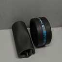 VINSGUIR Ab Roller Wheel, Abs & Core Workout Equipment for Home Gym with Knee Pad Accessories, Abdominal Wheel for Full-body Strength Training (Lake Blue And Black)