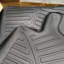 Floor Mats & Large Cargo Liners for 2013-2020 Nissan Pathfinder / 2013 Infiniti JX35 /2014-2020 Infiniti QX60,TPE All Weather Protection with Trunk Mat Covering the Backrest